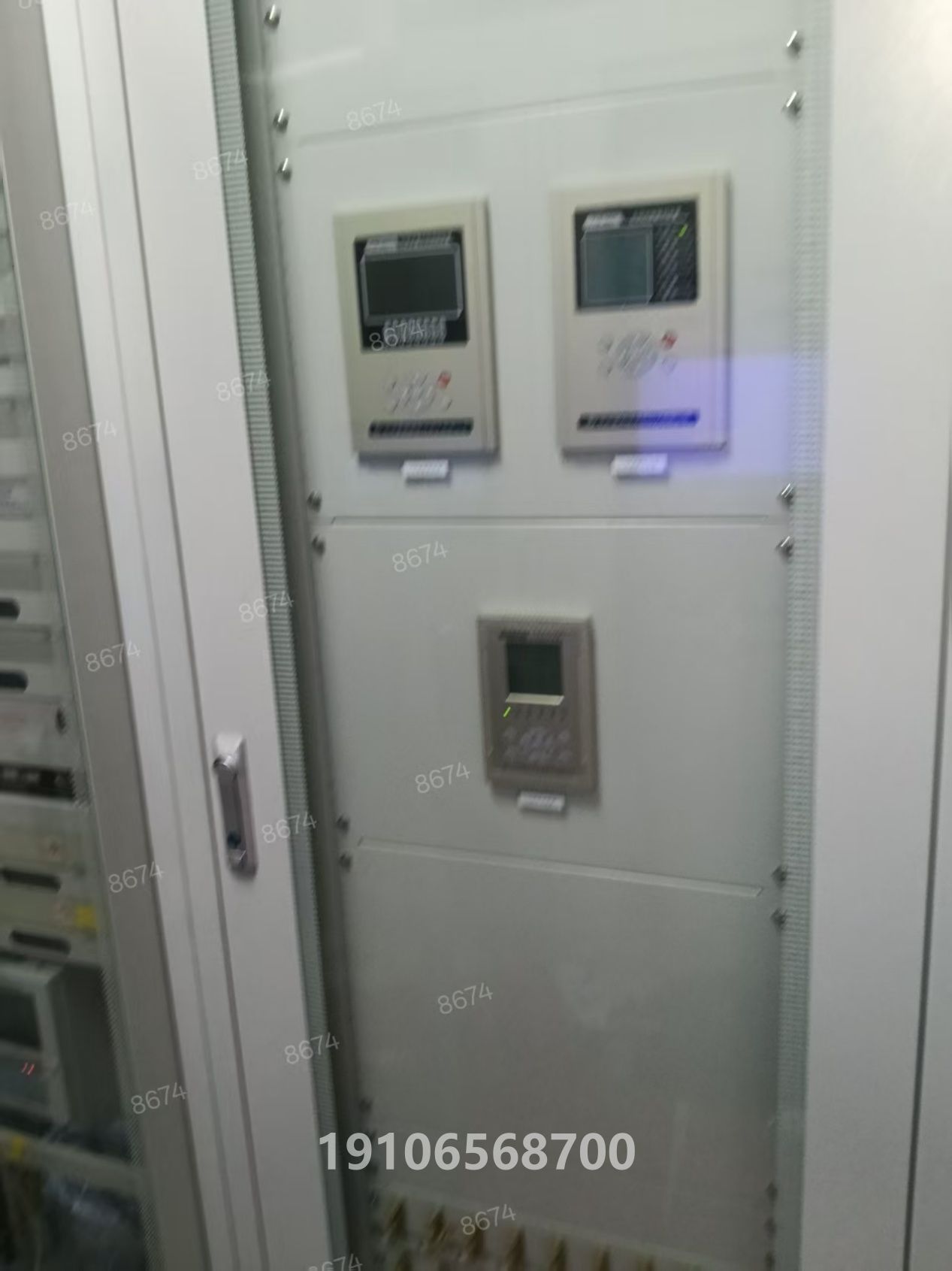 設備安裝與接線現場