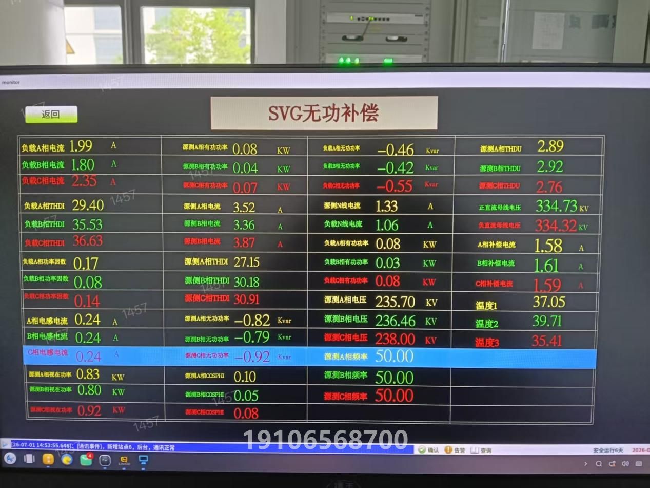 項目現(xiàn)場4 - 快速測頻響應裝置 PFSM-8002 接入并網(wǎng)點